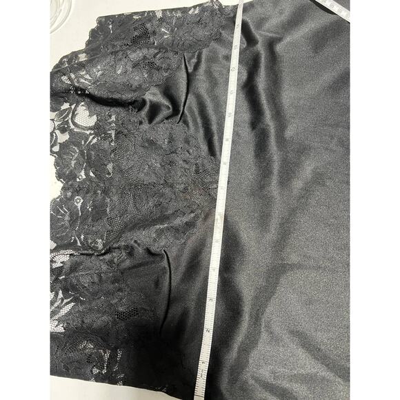 Vintage JCPenney Black Lace Slip 36/14 - Picture 7 of 10